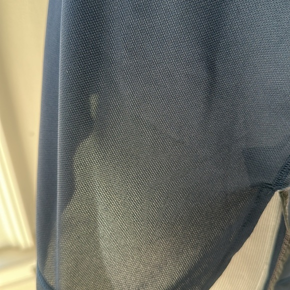 Super Cute Navy Sweaty Betty Cropped Mesh Tank, UK14, US 8-10, NWOT - Picture 4 of 7